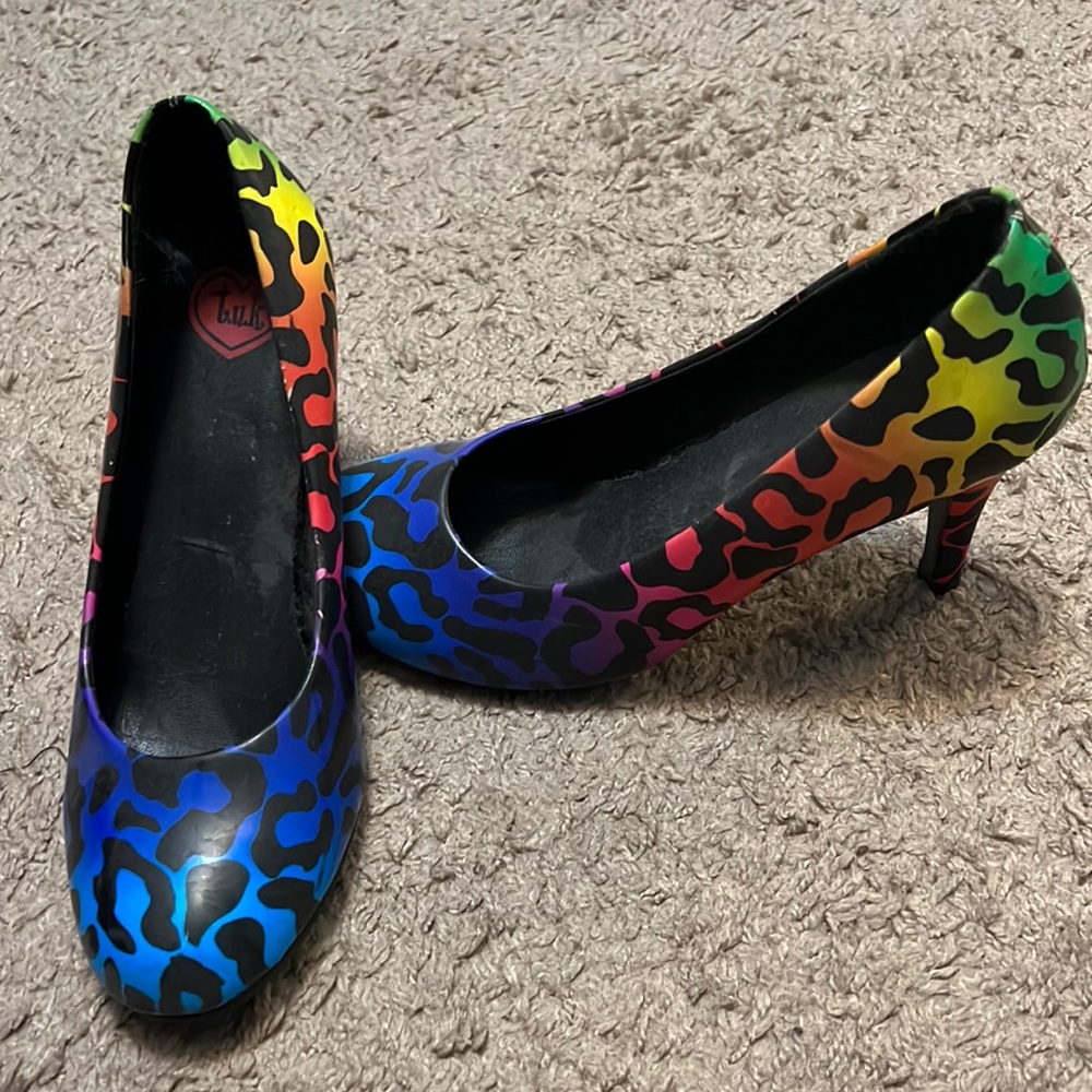 TUK Leopard Heels